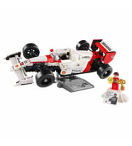 LEGO Icons McLaren MP4/4 ve Ayrton Senna Yaratıcı Model Araba Yapım Seti 693 Parça (Çok Renkli)
