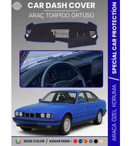 BMW E34 5 SERİSİ AİRBAGSİZ (1988-1996) Torpido Örtüsü Panel Torpido Koruma Tam Uyum Çatlamayı Önler
