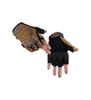 Mechanix Yarım Parmak Eldiven- Taktik Destekli Kadın&Erkek unisex Eldiven (Bej)