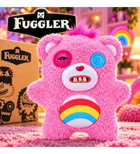 Fuggler Care Bears Peluş Pembe Cheer Bear