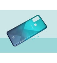 Tkgz - Infinix HOT 9 PLAY FULL KASA Arka Kapak Batarya Kapağı - YEŞİL