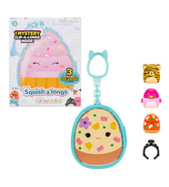 Squish-a-longs 3 Figür + Yüzük Çantalı Sürpriz Paket Seri 3 AL007
