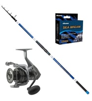 Okuma Tomcat 8000 - Ryuji Surf Master 420cm 100-250gr Surf Olta Seti (Standart)