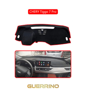 Chery Tiggo 7 PRO TORPİDO KORUMA HALISI KIRMIZI KENAR