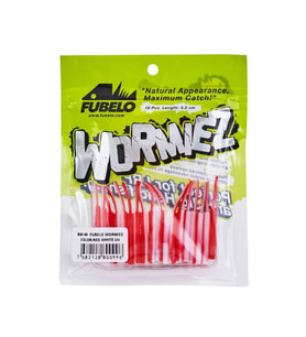 Fubelo Wormiez 5.2 Cm LRF Silikon Yem Red White UV