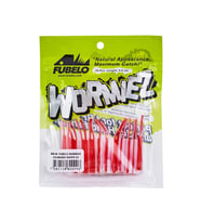 Fubelo Wormiez 5.2 Cm LRF Silikon Yem Red White UV
