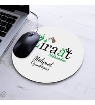Hediyelik Ziraat Mühendisi Yuvarlak Mousepad