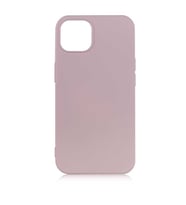 Apple iPhone 13 Kılıf Orj Lansman Serisi Pürüzsüz Esnek Kadife İç Kısım (Açık Pembe)