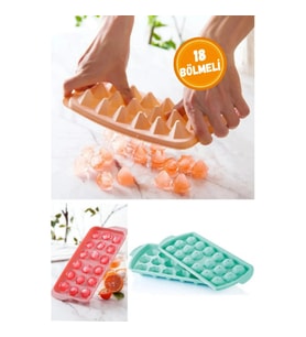Elmas 18 Bölmeli Buz Kalıbı