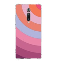 Xiaomi Redmi K20 Pro Köşe Korumalı Antişok Kapak Renk Cümbüşü Tasarımlı Şeffaf Silikon Kılıf