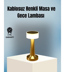 Dekoratif Masa Lambası