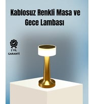 Dekoratif Masa Lambası