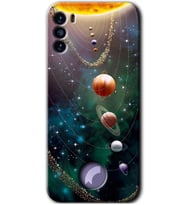 Reeder S19 Max Pro S Kılıf HD Desen Baskılı Arka Kapak - Cosmos