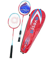 Avessa Bst-500K Badmington Profesyonel Raket Set Kırmızı