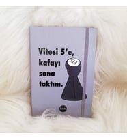 Vitesi 5'e Kafayı Sana Taktım Lastikli Defter