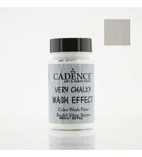 Cadence Wash Effect Renkli Silme Boyası 90 ml. 01 BEYAZ 