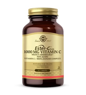Solgar Ester-C Plus 1000 Mg 60 Tablet