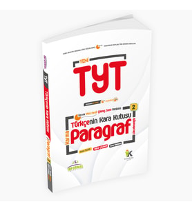YKS-TYT Türkçenin Kara Kutusu KARMA PARAGRAF 2 Konu Özetli Dijital Çözümlü Çıkmı