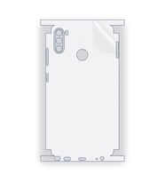 SChitec Infinix Note 6 Uyumlu Fullbody Arka Kaplama Hidrojel Koruyucu Film