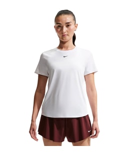 Nike W NK ONE CLASSIC DF SS TOP Beyaz Kadın T-Shirt FN2798-101