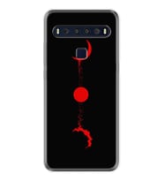 TCL 10L 10 Plus 10SE 20E 20SE 30SE L7 Kılıf Desemli Silikon Red Moon 1710