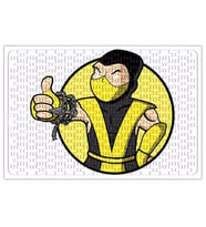 Scorpion Vault Boy Puzzle 240 Parça Yapboz