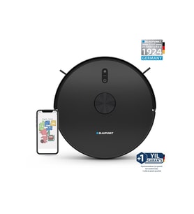 Blaupunkt Robomaster Robot Süpürge Siyah S10