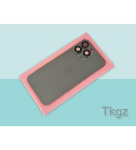 İphone 15 PRO MAX Arka Pil Batarya Kapağı Kapak ( Full Kamera Lensli ) FÜME