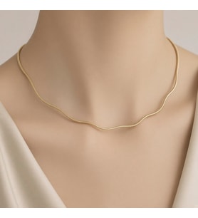 STİL İNCİSİ/XUPING JEWELRY ZİKZAK MODEL KOLYE