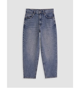 LCW Jeans İndigo Barrel Fit Kadın Jean Pantolon