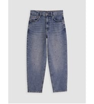 LCW Jeans İndigo Barrel Fit Kadın Jean Pantolon