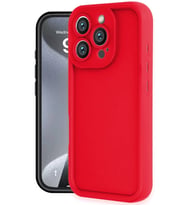 iPhone 16 Pro Max Kılıf Viera Silikon - Kırmızı