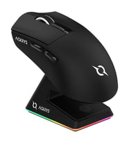 AQIRYS Zephyr Black OLED Ekran Kablosuz Simetrik Gaming Mouse
