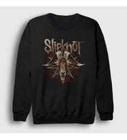 Presmono Unisex Siyah Goat V2 Slipknot Sweatshirt 292247tt