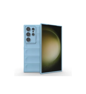 Samsung Galaxy S24 Ultra Kılıf Optimum Silikon - Sky Blue
