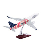 Zekupp - Maket Uçak - Boeing 737-800 1/100 - ABD ÖZEL TASARIM Model Uçak