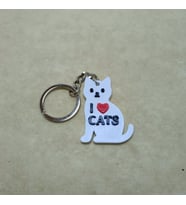I love cat - Anahtarlık