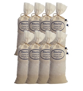 Himalaya Tuzu 8 Kg. Bez Torbada (1kg.x8ad.) Iri Taneli Beyaz Renk Himalaya Orijinal Tuz