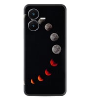 Vivo Y22S Kılıf Resimli Desenli Silikon Platinium Series Mooons 1861