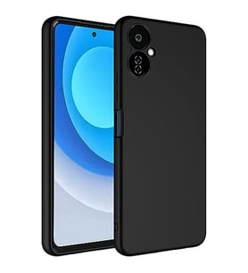 Coverzone Tecno Camon 19 Neo ?le Uyumlu K?l?f Z-Mara Lansman Vieri Tam Koruma Arka Kapak Kamera Koruma �?k?nt?l? P�r�zs�z Y�zey Siyah