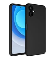 Coverzone Tecno Camon 19 Neo ?le Uyumlu K?l?f Z-Mara Lansman Vieri Tam Koruma Arka Kapak Kamera Koruma �?k?nt?l? P�r�zs�z Y�zey Siyah