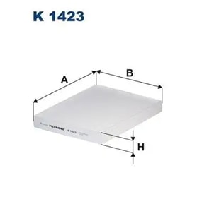 FILTRON K1423 Polen Filtresi 97133F2100 97133K4000