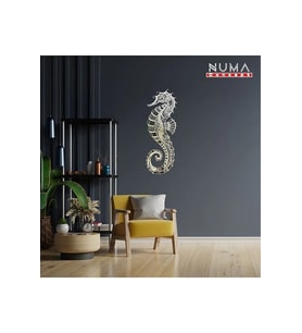 Numa Concept Deniz Atı Aynalı Gümüş Pleksi 55x20