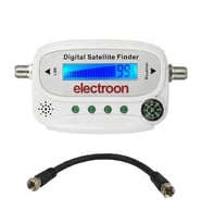 electroon ANT-9505 Satfinder LCD Ekranlı Pusulalı Dijital Uydu Bulucu +Ara Kablolu