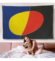 Joan Miro Güneşin Şarkısı Duvar Örtüsü-7075