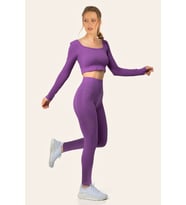 MioFit Campanula Seamless Tayt (Mor Süet)