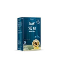 Ocean 500mg Balık Yağı Limon Aromalı Takviye Edici Gıda 60 Softjel Kapsül