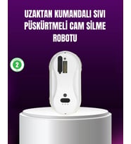 AI Akıllı Rotalı Otomatik Cam Temizleme Robotu