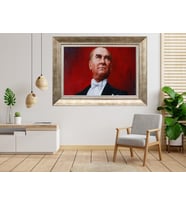 Gümüş Çerçeveli Atatürk Tablo a617