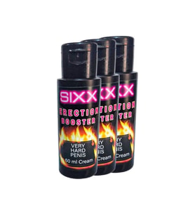 Süper Sixx 3tane Erkeklere Özel Extra Destek Kremi 60 ml